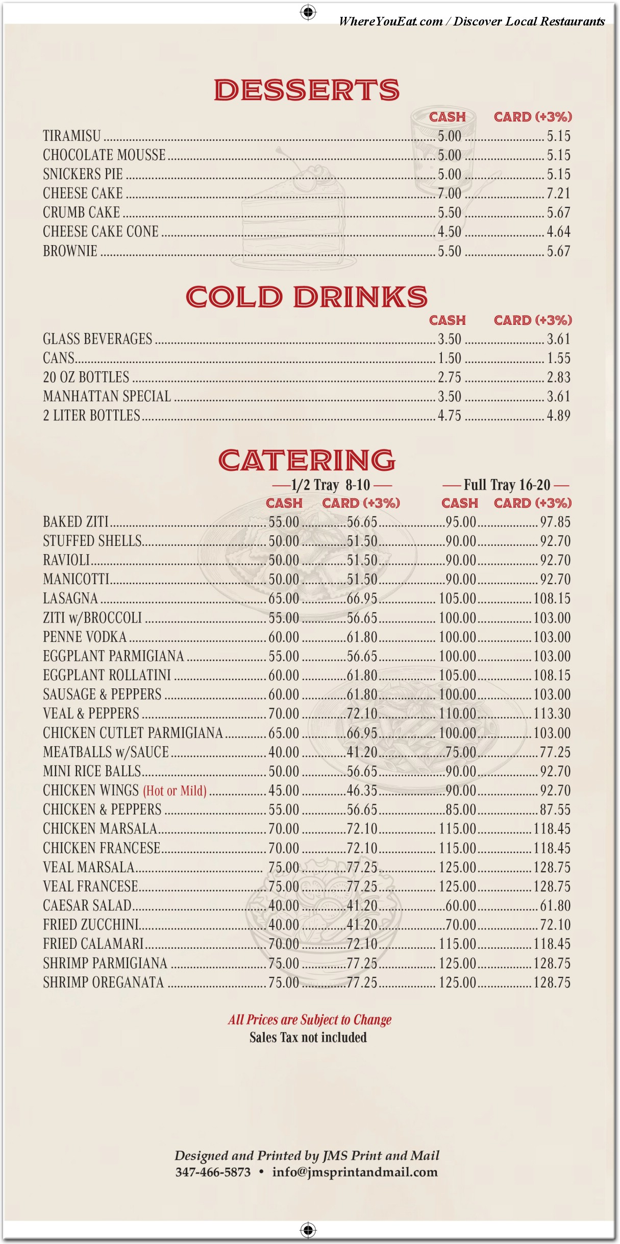 Our Foods
