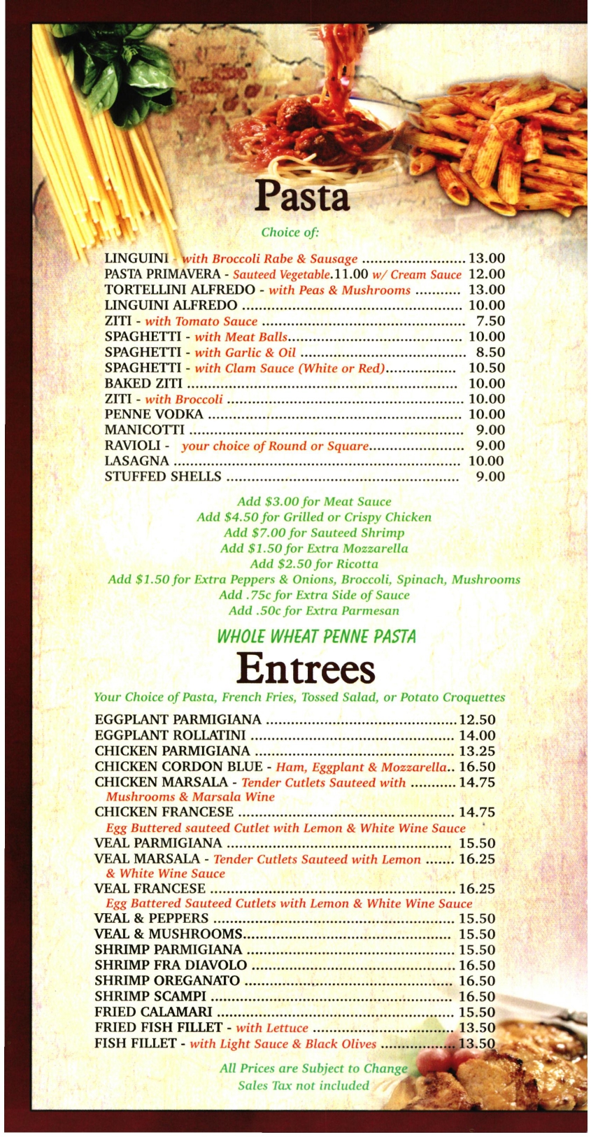 Our Foods